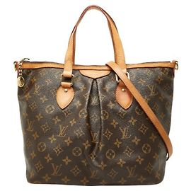 Borsa Louis Vuitton Monogram Palermo PM Marrone Monogramma