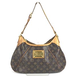 Sac à épaule Monogram Thames PM M56384 de Louis Vuitton Marron