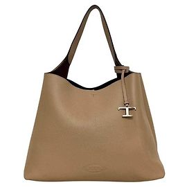 Bolsa Micro Tote T-Timeless da Tod's Bege