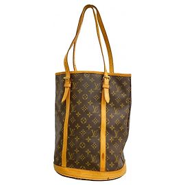 Borsa Tote Bucket GM Monogram Louis Vuitton Marrone