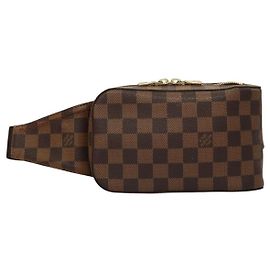 Sac de taille Geronimos Damier Louis Vuitton Marron