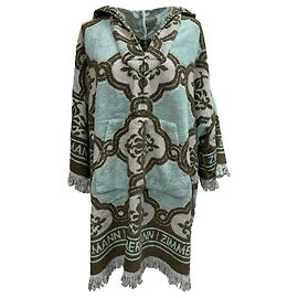 Vestido Mini Franjado Lyre de Zimmermann en Algodón Multicolor Multicolor