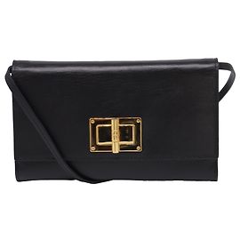 Sac à main Natalia de Tom Ford en cuir noir Noir