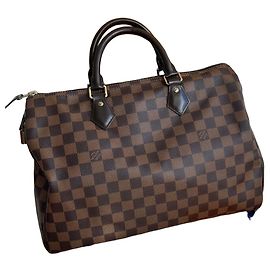 Louis Vuitton Sac Speedy 35 Damier Ébène Marron
