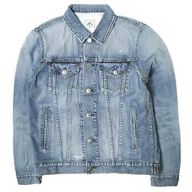 Autre Marque e JEANS 3rd Jacket Cotton Denim Jacket Blue Other