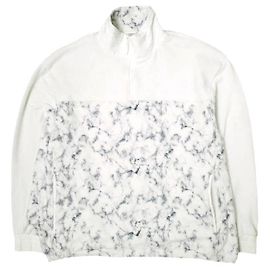 Autre Marque Pull en polaire Danke Schon en marbre Blanc