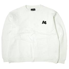 Autre Marque Danke Schon A4 Baumwoll-Sweatshirt Weiß