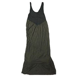 Autre Marque EDITION Modal-Woll-Maxikleid Braun Schwarz