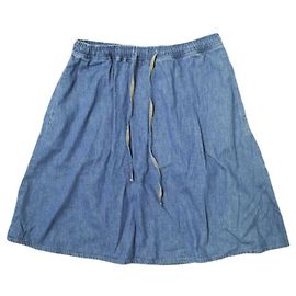 Autre Marque Saia de denim leve Oslow Azul