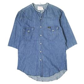 Autre Marque Camicia in denim Wrangler 27MW Blu