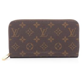 Louis Vuitton Zippy Wallet Brown Pink Monogram