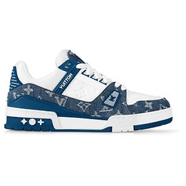 Louis Vuitton Sneaker LV Trainer nuove Blu