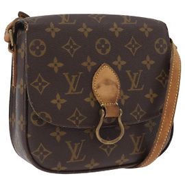 LOUIS VUITTON Bolsa de Hombro Monogram Saint Cloud MM M51243 LV Auth BA10928 Monograma