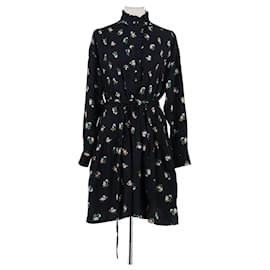 Tory Burch Schwarzes Kleid Schwarz