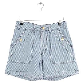 Céline Mini-Shorts blau Blau