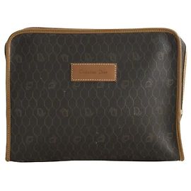 Dior Clutch marrom Marrom
