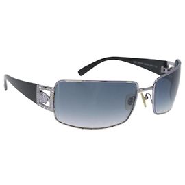 Gafas de sol Medusa VERSACE de plástico Negro 2032-B Auth BA11306 Negro