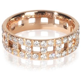 Tiffany & Co. Rose Gold Diamond True Wide Ring Other