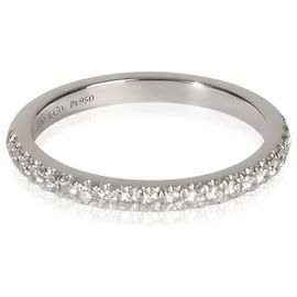 Tiffany & Co. Platin-Diamant Soleste Band Andere
