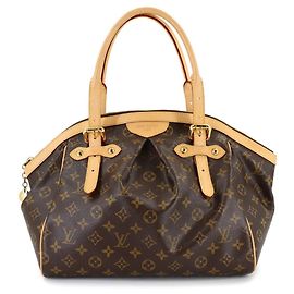 Sac à main Louis Vuitton Monogram Tivoli GM Marron Monogramme