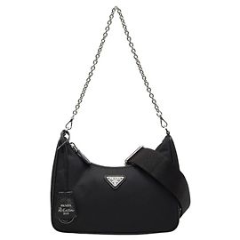 Prada Re-Edition 2005 Re-Nylon Shoulder Bag Black