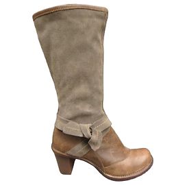 Autre Marque Botas El Naturalista de couro e camurça marrom Marrom