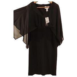 Robe Cape Transparente Noire Joseph Ribkoff Noir