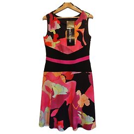Autre Marque Robe Collection Été 2024 de Frank Lyman Design Noir Rose Rouge Multicolore Vert Orange Jaune