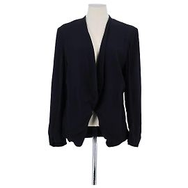 Vanessa Bruno Black Viscose Jacket Size 38 Black