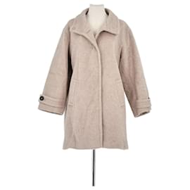Gerard Darel Beige wool coat Beige