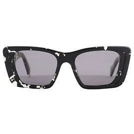 Prada Katzenaugen-Sonnenbrille in Schwarz PR 08Y Schwarz