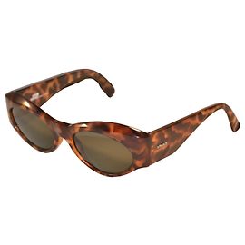 Gianni Versace gafas de sol Castaño