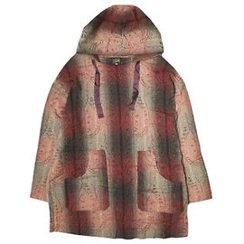 Autre Marque Parka Needles in Rayon e Lana Rosso
