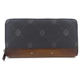 Berluti Long Billfold Wallet Brown Black