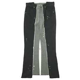 Autre Marque Pantalones de denim FLARE Danke Schon reDNM+1 Negro