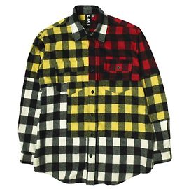 Autre Marque Camisa de franela PATCH WORK de Liam Hodges Multicolor