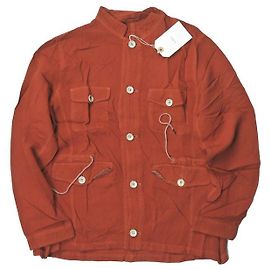 Autre Marque bukht SAFARI JACKET OJO+ Rayon Jacket Other Orange
