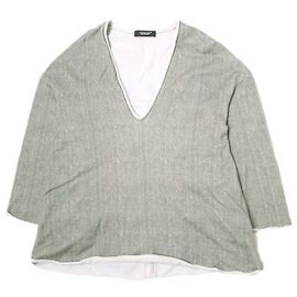 Autre Marque BAUMWOLL-SWEATSHIRT UCU1804-1 UNDERCOVER Grau