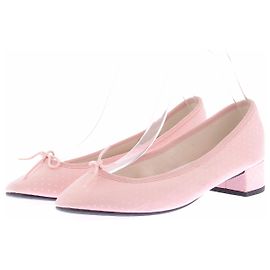 Repetto Bailarina rosa com bolinhas brancas Rosa