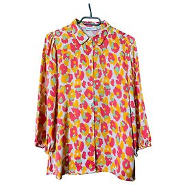 Autre Marque Fabienne Chapot Camicia Top in Viscosa Multicolore Multicolore