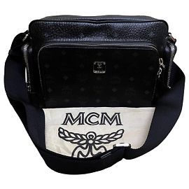 Borsa a tracolla MCM Visetos Nero