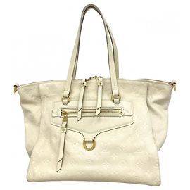 Sac à main Lumineuse PM en Monogram Empreinte Louis Vuitton Blanc