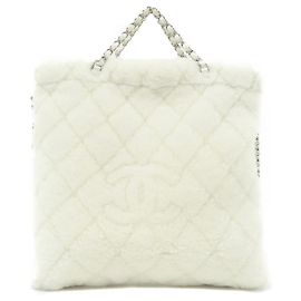Weißer Rucksack Chanel AS4278 Weiß