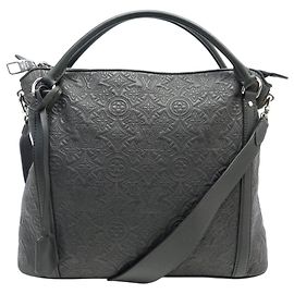 NEUE LOUIS VUITTON IXIA PM ANTHEIA LEDER GRAUE SCHULTERTASCHE Grau