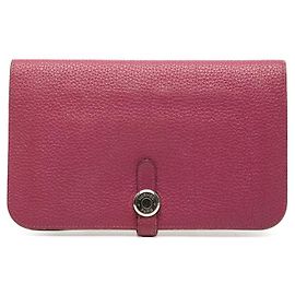 Portefeuille Long Dogon GM Togo Hermès Violet