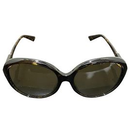 Gafas de sol entrelazadas Gucci Castaño