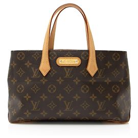 Wilshire PM Tote aus Monogramm-Canvas von Louis Vuitton Braun