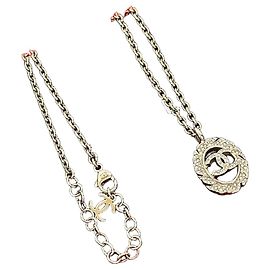 Colar Coco Mark da CHANEL Prata Metálico