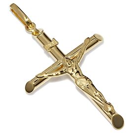 Autre Marque Pendente a Croce Au750 D'oro