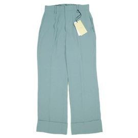 Autre Marque Pantalon en polyester N°21 23AW-B011-5159 Vert